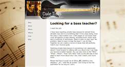 Desktop Screenshot of daletitus.com