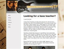 Tablet Screenshot of daletitus.com
